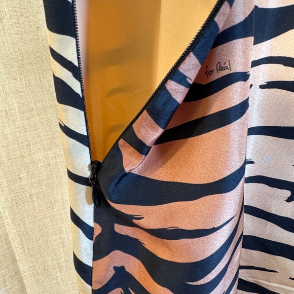 Réalisation Par Tiger Print Mini Slip Dress – Size S ✨ - Picture 7 of 10